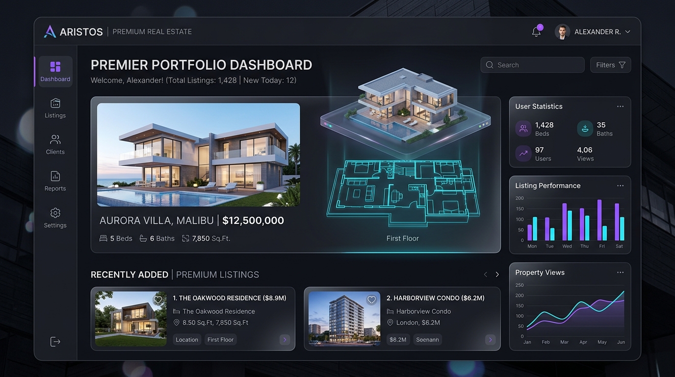 Pretier Homes Website